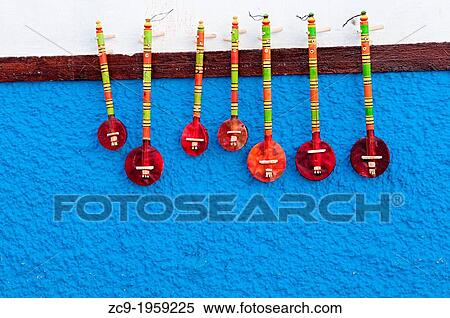 Traditional musical instruments, Kasbah of the Oudayas, Rabat, Morocco. View Large Photo Image Stock Photography - Traditional musical instruments, Kasbah of the Oudayas, Rabat, Morocco.. Fotosearch