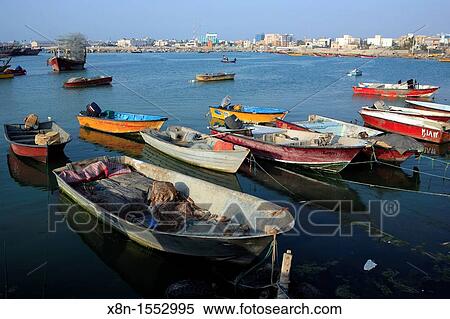 Stock Photography - Traditional Persian Gulf bandari ships, Bushehr, province Bushehr, Iran. Fotosearch