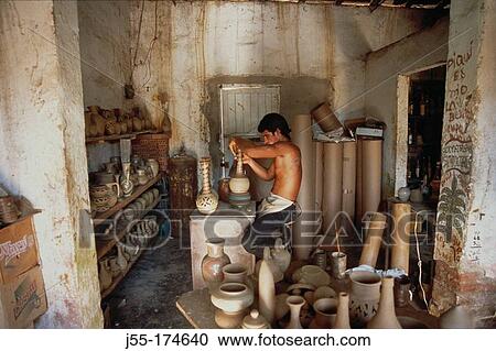 Traditional potter workshop. Cuba View Large Photo Image Stock Image - Traditional potter workshop. Cuba. Fotosearch