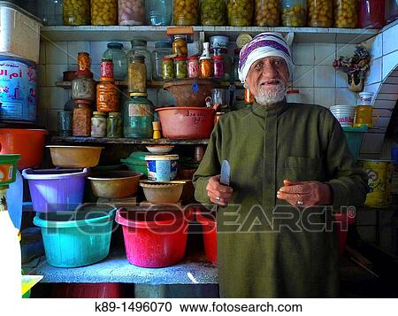 Traditional salesman, Islamic Quarter, Cairo, Egypt View Large Photo Image Stock Image - Traditional salesman, Islamic Quarter, Cairo, Egypt. Fotosearch