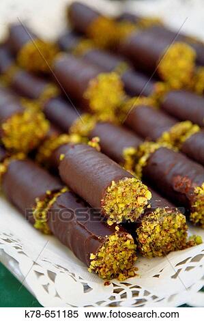 Stock Photography - Traditional sweets, Palermo, Sicily, Italy. Fotosearch