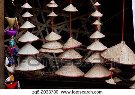 Traditional Vietnamese Non La Straw Hat in Hanoi, Vietnam. View Large Photo Image Stock Image - Traditional Vietnamese Non La Straw Hat in Hanoi, Vietnam.. Fotosearch