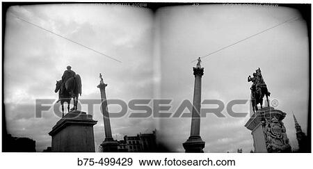 Trafalgar Square, Nelson, London. England, UK View Large Photo Image Stock Photo - Trafalgar Square, Nelson, London. England, UK. Fotosearch