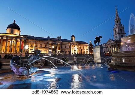 trafalgar square. View Large Photo Image Stock Image - trafalgar square.. Fotosearch