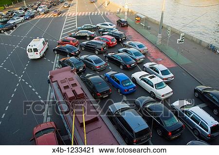 Traffic along Kremlinskaya riverside street central Moscow Russia Europe View Large Photo Image Stock Image - Traffic along Kremlinskaya riverside street central Moscow Russia Europe. Fotosearch