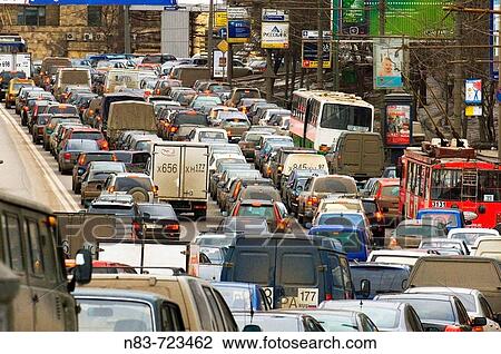 Traffic, Arbatskaya, Moscow, Russian Federation View Large Photo Image Stock Image - Traffic, Arbatskaya, Moscow, Russian Federation. Fotosearch