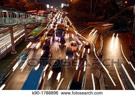 Traffic, Jakarta, Java, Indonesia, Southeast Asia View Large Photo Image Stock Photograph - Traffic, Jakarta, Java, Indonesia, Southeast Asia. Fotosearch