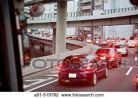 Traffic Tokyo Japan View Large Photo Image Stock Image - Traffic Tokyo Japan. Fotosearch