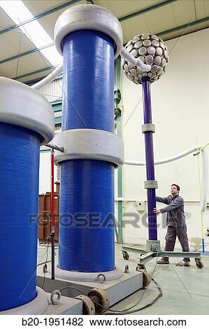 Trafo 550 kV. High Voltage Electric Laboratory. Certification of electrical equipment. Technological Services to Industry. Tecnalia Research & innovation, Bizkaia, Basque Country, Spain. View Large Photo Image Stock Image - Trafo 550 kV. High Voltage Electric Laboratory. Certification of electrical equipment. Technological Services to Industry. Tecnalia Research & innovation, Bizkaia, Basque Country, Spain.. Fotosearch