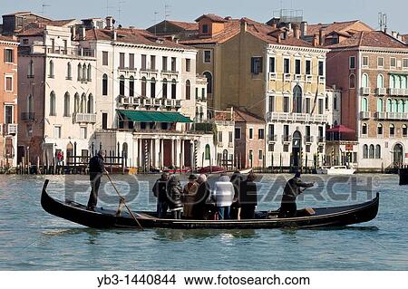 Traghetto on the Grand Canal, Venice, Italy View Large Photo Image Picture - Traghetto on the Grand Canal, Venice, Italy. Fotosearch