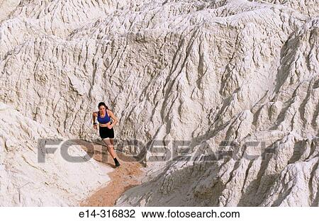 Trail running. Grand Staircase-Escalante National Monument. Utah. USA View Large Photo Image Stock Image - Trail running. Grand Staircase-Escalante National Monument. Utah. USA. Fotosearch