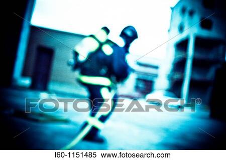 Stock Photography - Trained fireman. Fotosearch