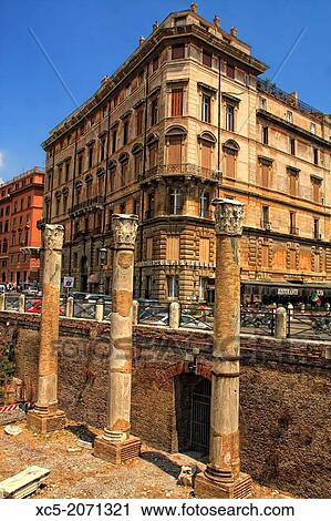 Stock Image - Trajanus Forum, Rome, Italy. Fotosearch