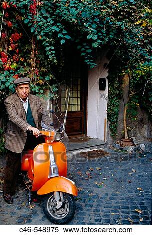 Stock Photography - Trastevere, Rome. Lazio, Italy. Fotosearch