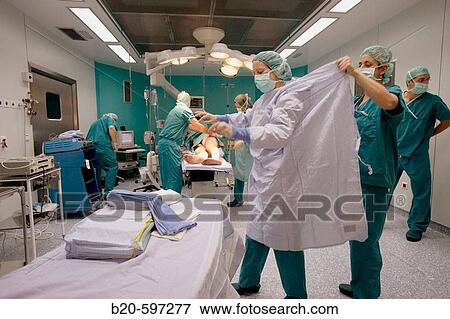 Stock Photo - Traumatology operation room. Hospital de Zumarraga, Gipuzkoa, Euskadi, Spain. Fotosearch