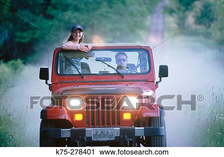 traveling down a country road in a jeep View Large Photo Image Stock Image - traveling down a country road in a jeep. Fotosearch