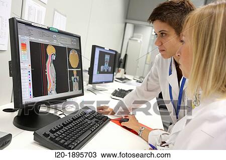 Treatment craniospinal and ORL with IMRT Intensity Modulated Radiation Therapy, Medical physics, radiation treatment application, imaging, Onkologikoa Hospital, Oncology Institute View Large Photo Image Stock Image - Treatment craniospinal and ORL with IMRT Intensity Modulated Radiation Therapy, Medical physics, radiation treatment application, imaging, Onkologikoa Hospital, Oncology Institute. Fotosearch