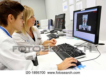 Treatment ORL with IMRT Intensity Modulated Radiation Therapy, Medical physics, radiation treatment application, imaging, Onkologikoa Hospital, Oncology Institute View Large Photo Image Stock Image - Treatment ORL with IMRT Intensity Modulated Radiation Therapy, Medical physics, radiation treatment application, imaging, Onkologikoa Hospital, Oncology Institute. Fotosearch