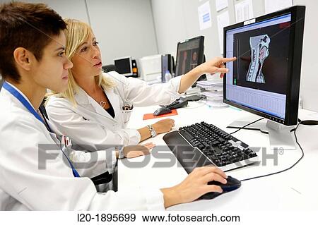 Treatment ORL with IMRT Intensity Modulated Radiation Therapy, Medical physics, radiation treatment application, imaging, Onkologikoa Hospital, Oncology Institute View Large Photo Image Stock Photo - Treatment ORL with IMRT Intensity Modulated Radiation Therapy, Medical physics, radiation treatment application, imaging, Onkologikoa Hospital, Oncology Institute. Fotosearch