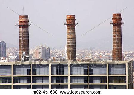 ? Tres Xemeneies? former industrial complex (now FECSA-ENDESA electric company office building), Barcelona. Catalonia, Spain View Large Photo Image Stock Photo - ? Tres Xemeneies? former industrial complex (now FECSA-ENDESA electric company office building), Barcelona. Catalonia, Spain. Fotosearch
