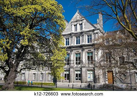Trinity College. Dublin (Baile? tha Cliath). Ireland View Large Photo Image Stock Image - Trinity College. Dublin (Baile? tha Cliath). Ireland. Fotosearch