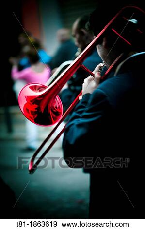 trombone music band View Large Photo Image Stock Photo - trombone music band. Fotosearch