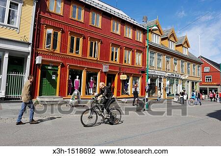 Tromso, County of Troms, Norway, Northern Europe View Large Photo Image Stock Image - Tromso, County of Troms, Norway, Northern Europe. Fotosearch