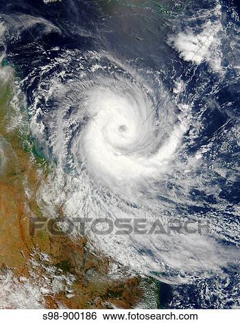 Tropical Cyclone Larry formed off the northeastern coast of Australia on March 18, 2006 View Large Photo Image Stock Photograph - Tropical Cyclone Larry formed off the northeastern coast of Australia on March 18, 2006. Fotosearch
