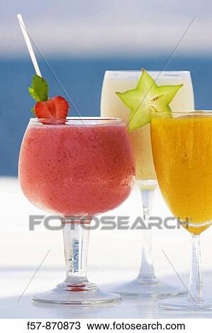 Tropical Fruit Juices View Large Photo Image Stock Image - Tropical Fruit Juices. Fotosearch