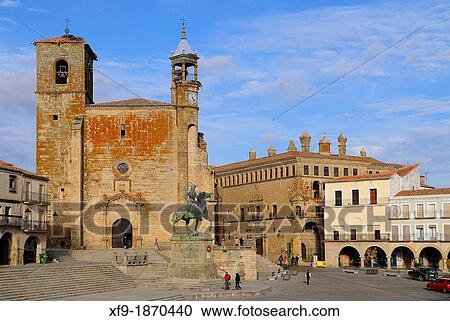 Stock Image - Trujillo CBceres province Extremadura Spain. Fotosearch