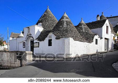 Trulli houses, Alberobello, Apulia, Italy. View Large Photo Image Picture - Trulli houses, Alberobello, Apulia, Italy.. Fotosearch