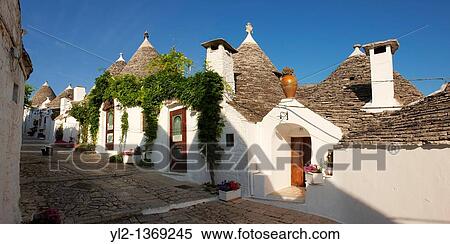 Trulli of Alberobello - Puglia - Italy View Large Photo Image Stock Photography - Trulli of Alberobello - Puglia - Italy. Fotosearch
