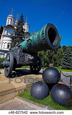 Tsar's cannon. Kremlin. Moscow. Russia View Large Photo Image Stock Image - Tsar's cannon. Kremlin. Moscow. Russia. Fotosearch