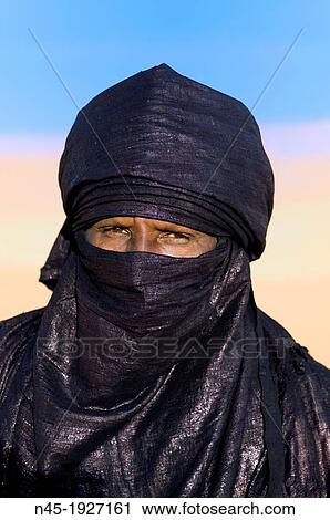 Tuareg; Close up; special Costume for Festival; Libyan Arab Jamahiriya; Libyan Desert. View Large Photo Image Stock Image - Tuareg; Close up; special Costume for Festival; Libyan Arab Jamahiriya; Libyan Desert.. Fotosearch