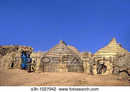Tuareg village of A? r, Niger, Western Africa View Large Photo Image Stock Image - Tuareg village of A? r, Niger, Western Africa. Fotosearch