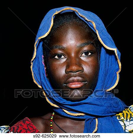 Stock Photo - Tuareg woman. Niger. Fotosearch