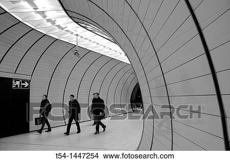 Picture - Tube at Marienplatz Metro Station in Munich. Fotosearch