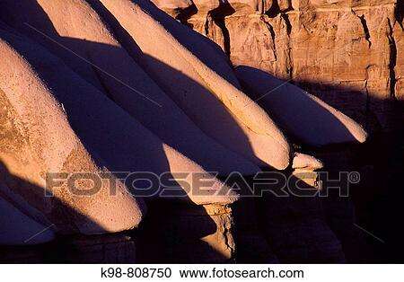 Stock Image - Tuff, Valley of the Doves, U? hisar. Cappadocia, Anatolia, Turkey. Fotosearch
