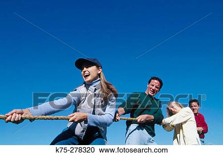 Tug of war View Large Photo Image Stock Image - Tug of war. Fotosearch