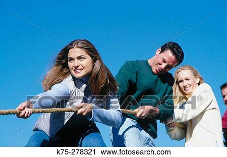 Tug of war View Large Photo Image Stock Image - Tug of war. Fotosearch