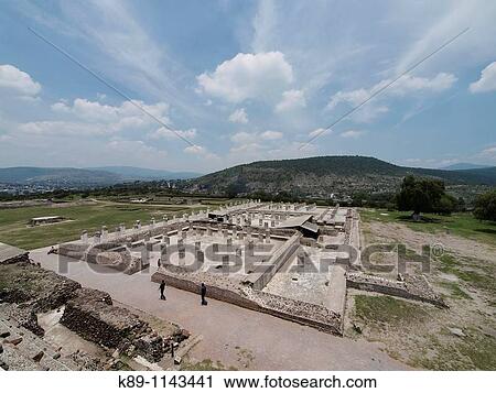 Stock Image - Tula. Toltec archaelogical site. Mexico. Fotosearch