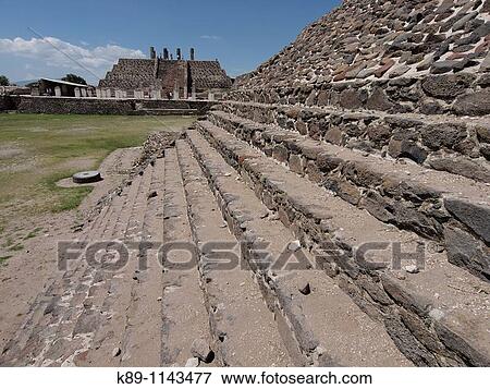 Stock Photo - Tula. Toltec archaelogical site. Mexico. Fotosearch