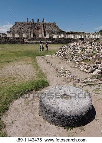 Stock Photography - Tula. Toltec archaelogical site. Mexico. Fotosearch