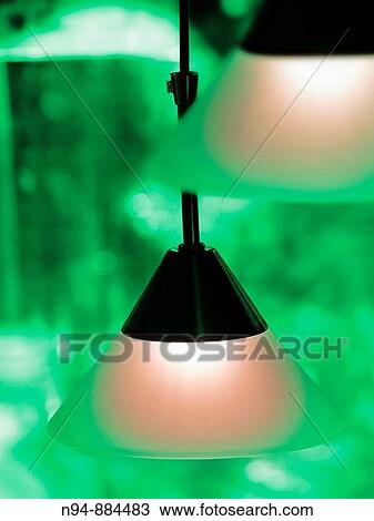 Tulipa glass cone lamp al? gena, hung from the ceiling View Large Photo Image Stock Image - Tulipa glass cone lamp al? gena, hung from the ceiling. Fotosearch