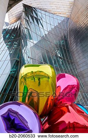 ? Tulips? by Jeff Koons, Guggenheim Museum, Bilbao, Bizkaia, Basque Country, Spain View Large Photo Image Stock Image - ? Tulips? by Jeff Koons, Guggenheim Museum, Bilbao, Bizkaia, Basque Country, Spain. Fotosearch