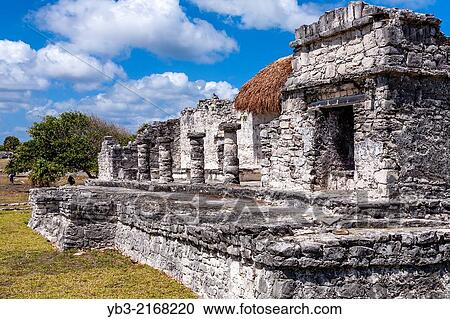 Tulum Archaeological Site, Quintana Roo, Mexico. View Large Photo Image Stock Image - Tulum Archaeological Site, Quintana Roo, Mexico.. Fotosearch
