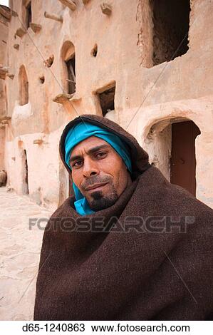 Tunisia, Ksour Area, Ksar Ouled Soltane, middle-aged Tunisian man, R, MR-TUN-10-004 View Large Photo Image Stock Image - Tunisia, Ksour Area, Ksar Ouled Soltane, middle-aged Tunisian man, R, MR-TUN-10-004. Fotosearch