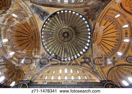 Turkey, Istanbul, Aya Sofya, Haghia Sophia, Sancta Sophia, interior, View Large Photo Image Stock Image - Turkey, Istanbul, Aya Sofya, Haghia Sophia, Sancta Sophia, interior,. Fotosearch