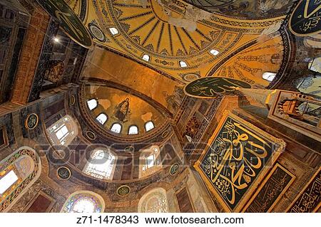 Turkey, Istanbul, Aya Sofya, Haghia Sophia, Sancta Sophia, interior, View Large Photo Image Stock Image - Turkey, Istanbul, Aya Sofya, Haghia Sophia, Sancta Sophia, interior,. Fotosearch