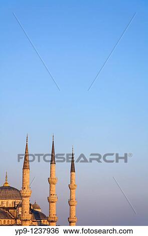 Turkey - Istanbul - Sultanahment - The Blue Mosque View Large Photo Image Stock Photograph - Turkey - Istanbul - Sultanahment - The Blue Mosque. Fotosearch